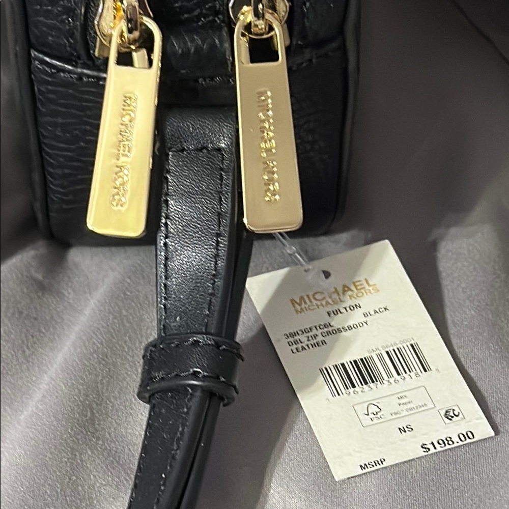 Michael Kors Black Crossbody Bag - Picture 4 of 5